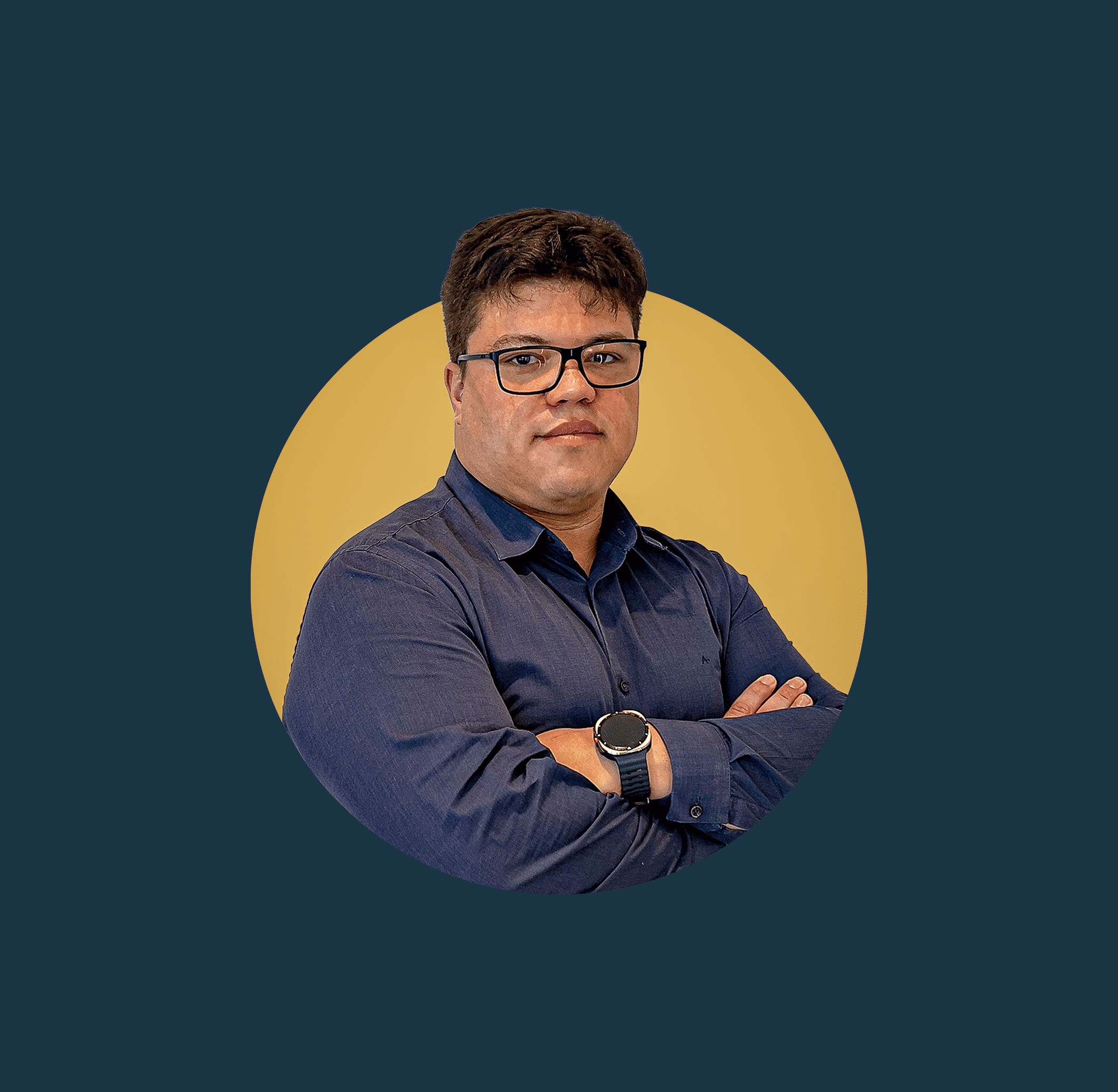 Dr. Kleber Rodrigues em consultório